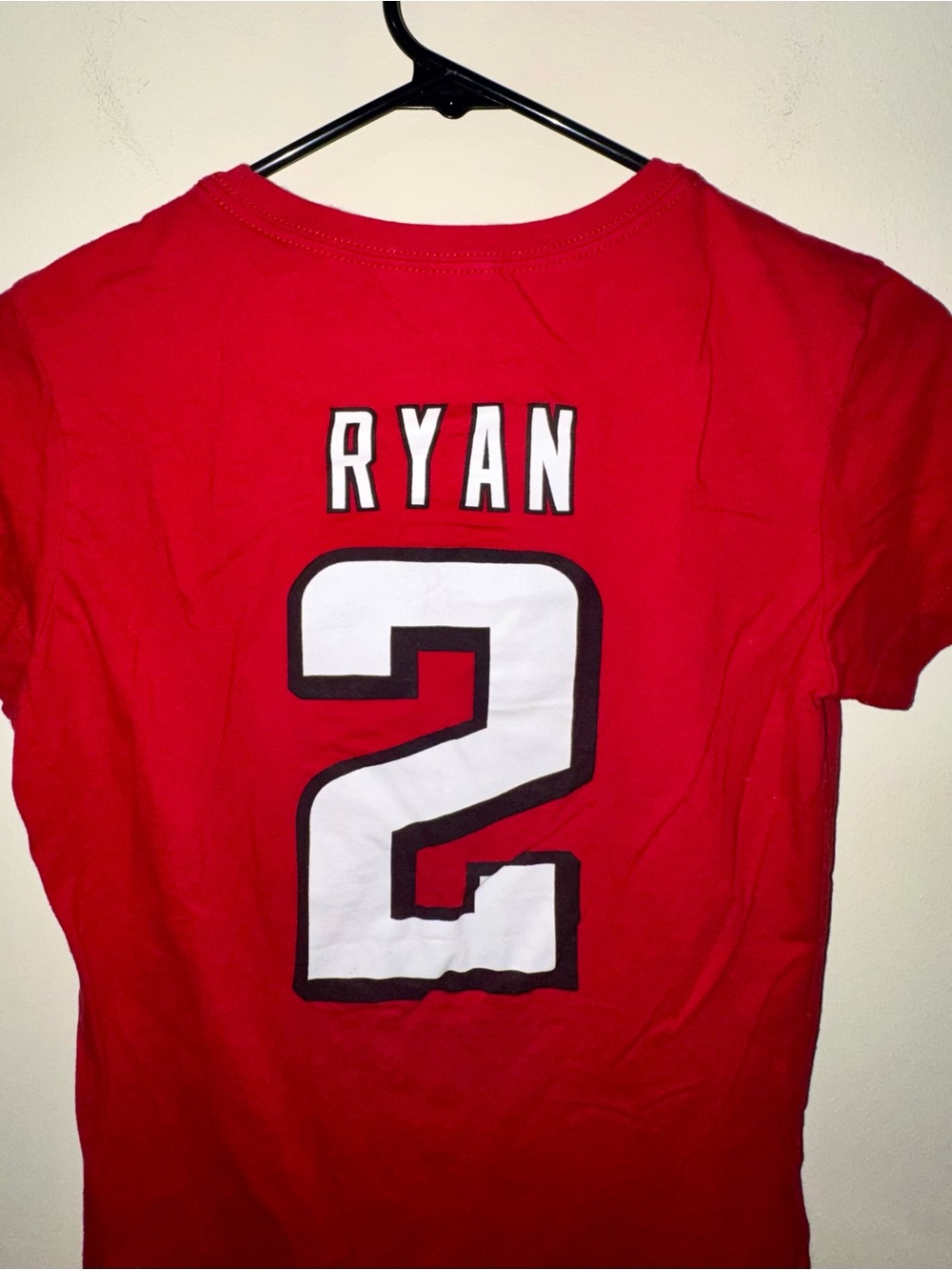 Nike Atlanta Falcons "Matt Ryan #2" Women's Fit Jersey Style Tee - Picture 7 of 8